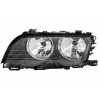 Передняя фара (левая) Темная, DEPO для BMW 3 (E46) 1998-2001 - фото 1 Передняя фара (левая) Темная, DEPO для BMW 3 (E46) 1998-2001 - фото 1