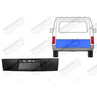 Дверь Задняя (хлопушка) 40 См POTRYKUS для FORD TRANSIT 1991-1994 - фото