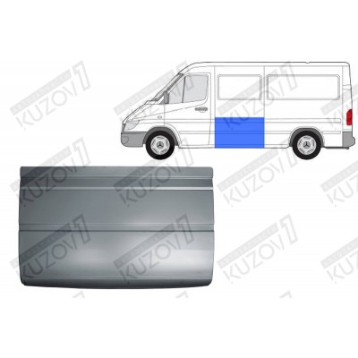 Панель Боковая (левая) 75 См Potrykus для Mercedes Sprinter 2000-2006 - фото