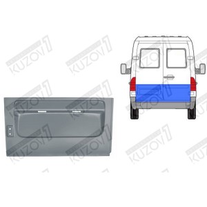 ДВЕРЬ ЗАДНЯЯ (ЛЕВАЯ) НИЖНЯЯ НАРУЖНАЯ ЧАСТЬ, 50 СМ, ОРИГИНАЛ, 0.8 ММ, ПОЛЬША