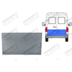 ДВЕРЬ ЗАДНЯЯ (ПРАВАЯ) НИЖНЯЯ НАРУЖНАЯ ЧАСТЬ, 50 СМ, ОРИГИНАЛ, 0.8 ММ, ПОЛЬША