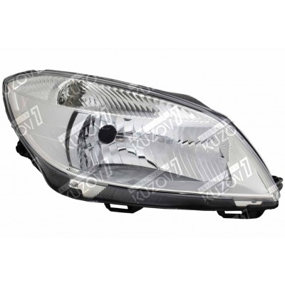 Передняя фара (правая) H4, Без Линзы, TYC для SKODA ROOMSTER 2010-2015 - фото